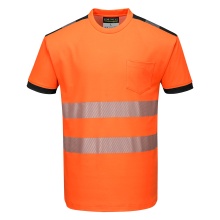 Hi-Vis T-Shirt Portwest T181  Orange/Black