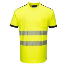 Hi-Vis T-Shirt Portwest T181  Yellow/Black