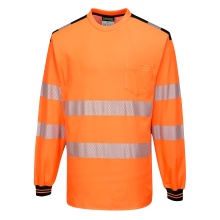 Hi-Vis T-Shirt Portwest T185  Orange/Black