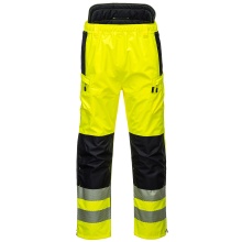 Portwest PW342 - PW3 Hi-Vis Extreme Rain Trousers Yellow/Black