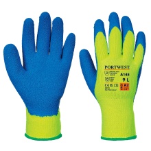 Portwest A145 - Cold Grip Glove Yellow/Blue