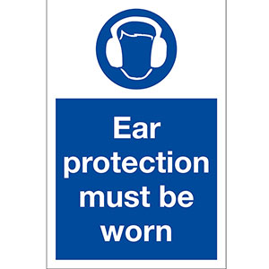 Ear Protection Must Be Worn