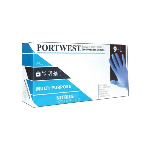 A925 Nitrile Powder Free Blue