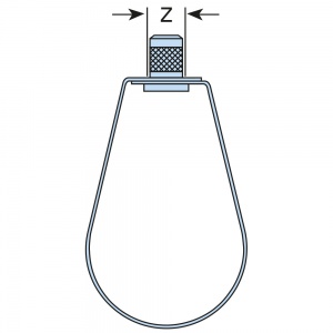 Type SH(N)- Strap Hanger - BZP