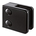 Model 21 Flat - Glass Clamps - Black - Tool and Fixing Suppliers