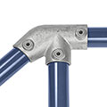Three Socket Tee - Type 325 Slope (30° to 45°) - Tool and Fixing Suppliers