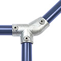 Level to Sloping Up Tee (30° to 45°) Three Socket Tee - Tool and Fixing Suppliers