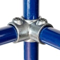 90 Degree Three Way Elbow - Key Clamp Type 116 - Tool and Fixing Suppliers