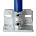 Base Flange with Click Plate - Key Clamp Type 142 - Tool and Fixing Suppliers