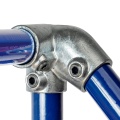 Right Hand Level to Slope Down - Key Clamp Type 320R Elbow - Tool and Fixing Suppliers