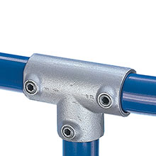 Kee Klamp - Type 25 - Three Socket Tee - Handrail Fittings