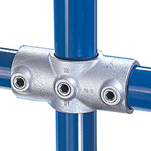 Kee Klamp - Type 26 - Two Socket Cross - Handrail Fitting