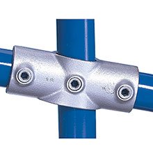 Kee Klamp - Type 89 - Two Socket Angle Cross - Handrail Fitting