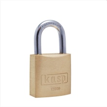 Brass Padlock Kasp 120 - Long Shackle