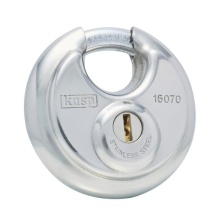 Disc Padlock Kasp 160 - with Hasp