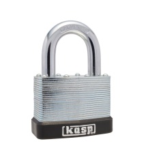 Laminated Padlock Kasp 130 - Long Shackle