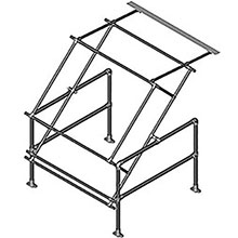 Pallet Gate Galvanised  Self Closing