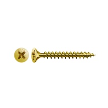 Woodscrew Countersunk - Yellox Spax -  4.0mm - Pozi