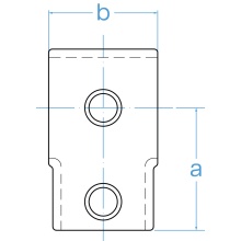 Short Tee Reducing - Key Clamp Type 101R
