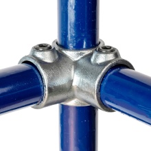 90 Degree Three Way Elbow - Key Clamp Type 116