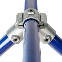 90 Degree Three Way Elbow - Key Clamp Type A116 Add On