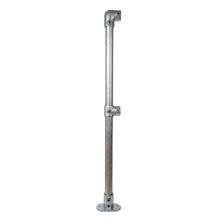 Pre Assembled Posts Key Clamp - End -  1100mm High