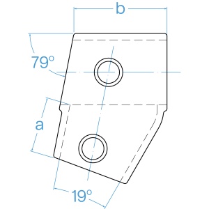 Key Clamp 253 Slope 11-30 Deg
